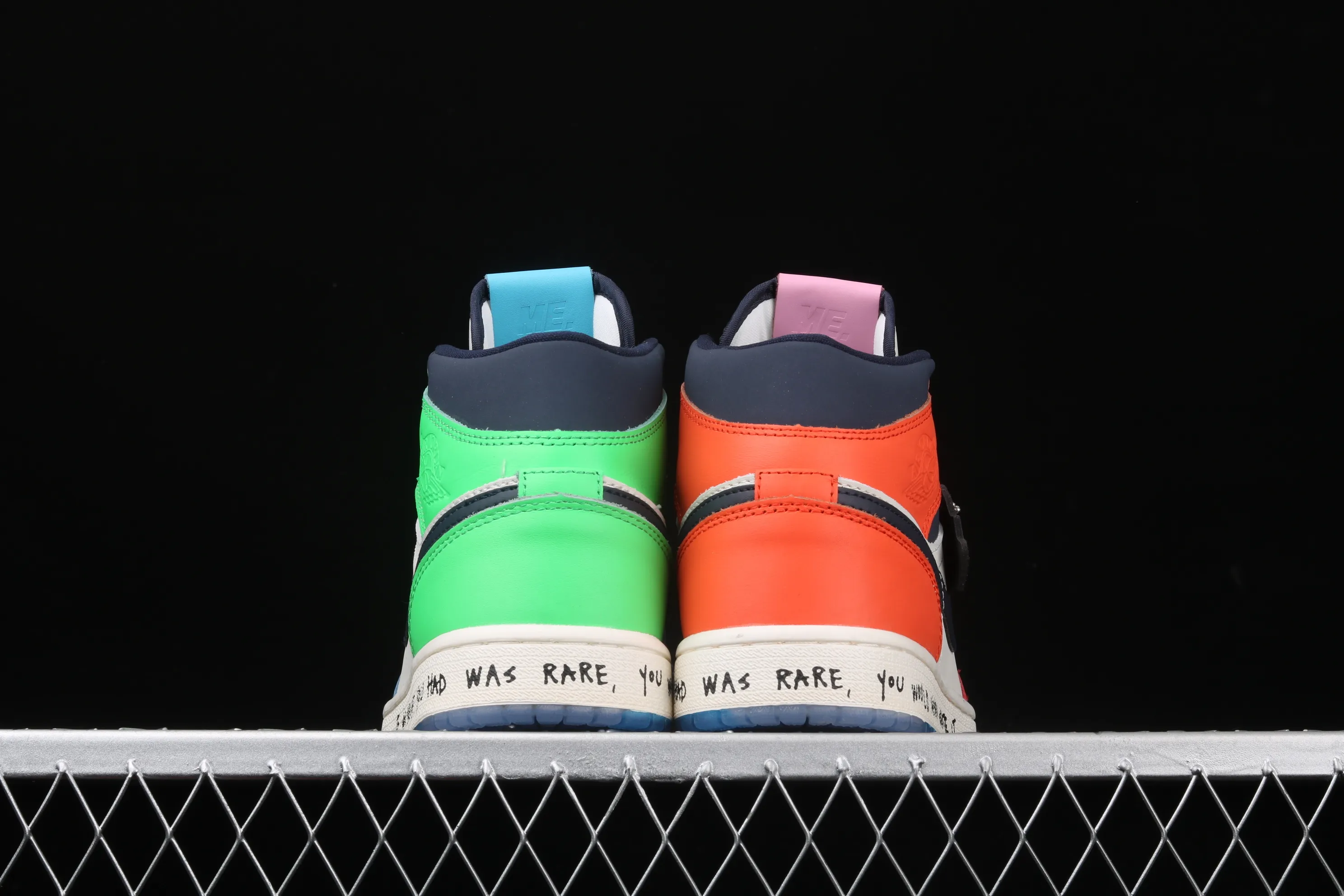 All categories Air Jordan Jordan series basketball shoes Air Jordan 1 Mid Melody Ehsani x Air Jordan 1 Mid "Fearless" AJ1 Joe 1 watch orange and green mandarin duck CQ7629-100